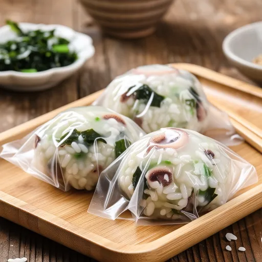 Squid and Shiso Mixed Rice Balls