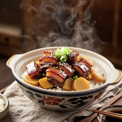 Simmered Pork Belly and Daikon