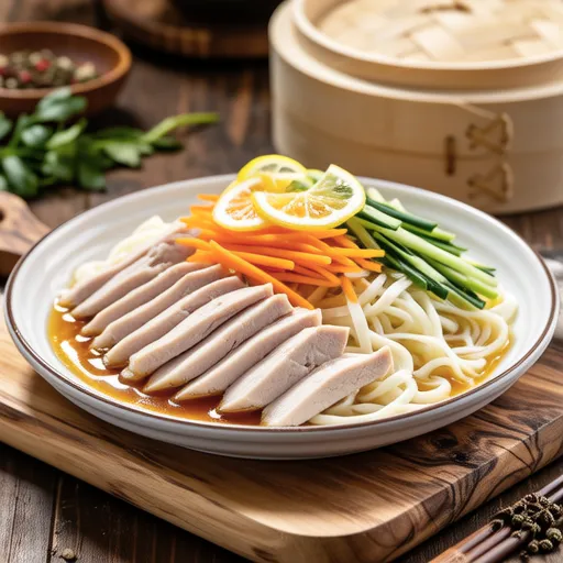 Chicken Tender and Vermicelli Ethnic Salad