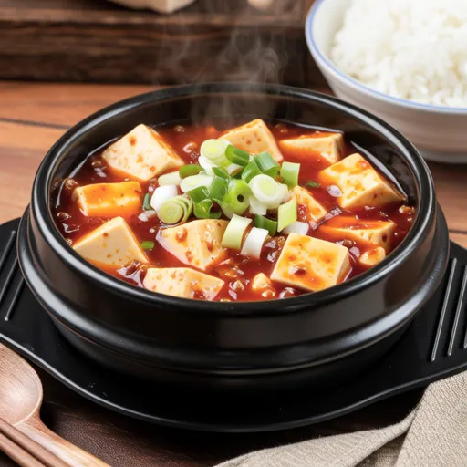 Spam Tofu Stew