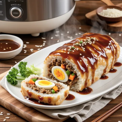 Rice Cooker Meatloaf