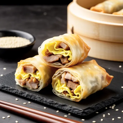 Nira Egg Spring Rolls