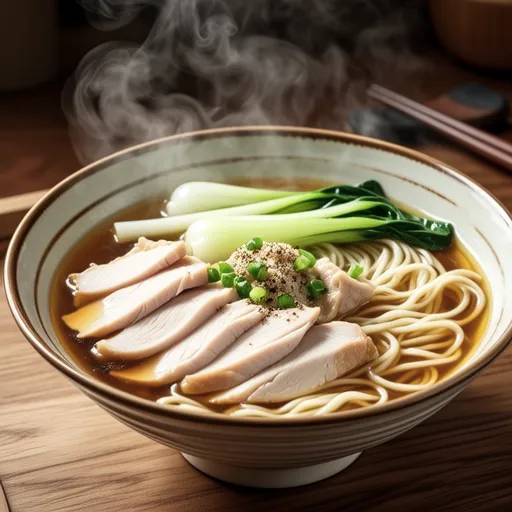 Negi Shio Chicken Udon