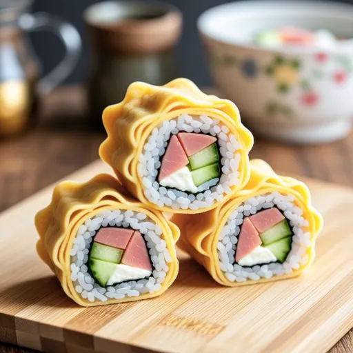 Flower Sushi Rolls