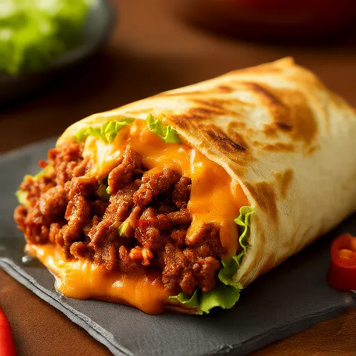 Wraps de Carne Mexicana