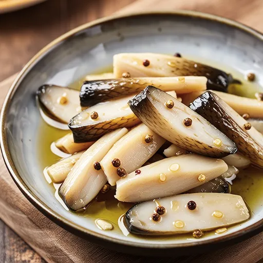 Salt Stir-fried Bamboo Shoots and Mackerel