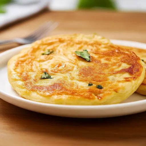 Hähnchen-Kräuter-Pfannkuchen