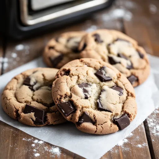 Crispy Outside, Moist Inside Brownie Cookies