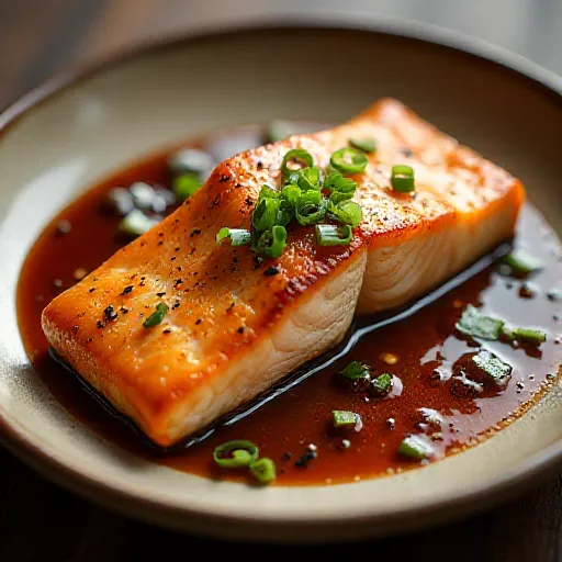 Garlic Butter Soy Sauce Salmon