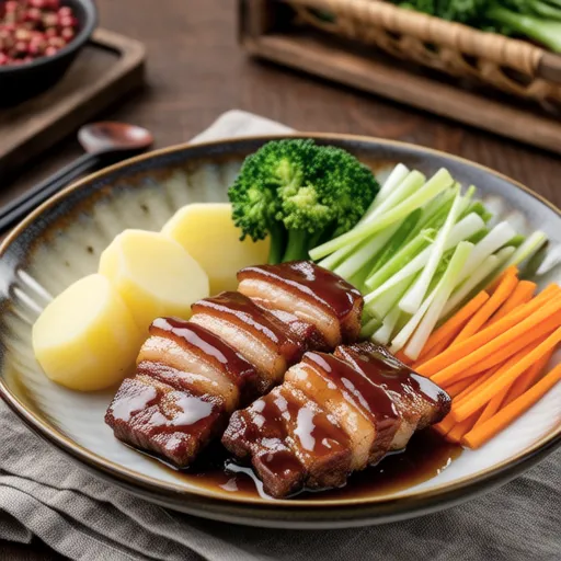 Pork Loin Hot Salad