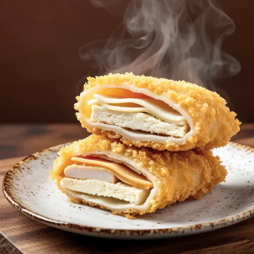Lotus Root Sandwich Tempura