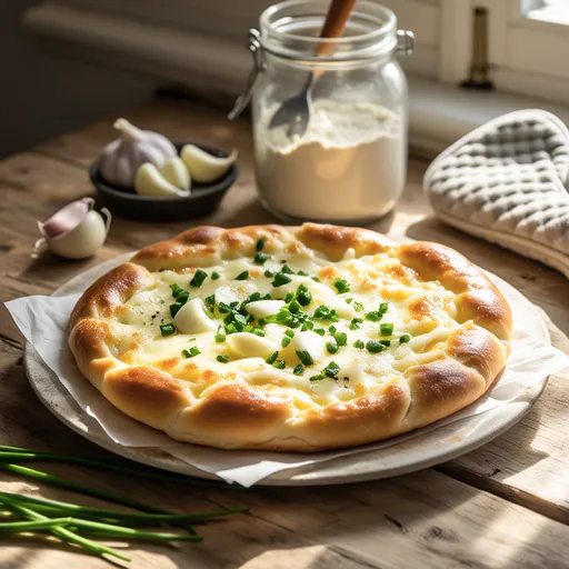 Garlic Cheese Quick Bread