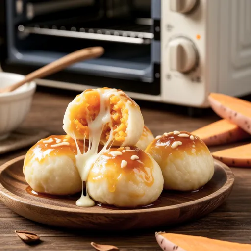 Cheese Sweet Potato Balls