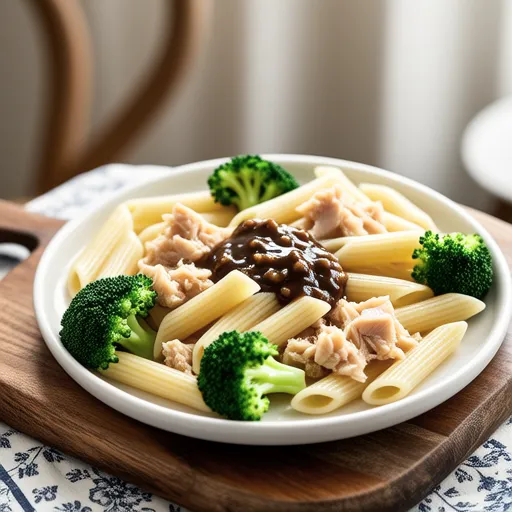Broccoli Tuna Mayo Penne