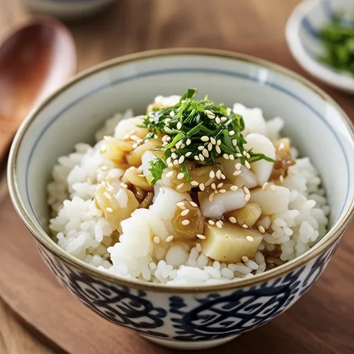 新生姜としらすのご飯