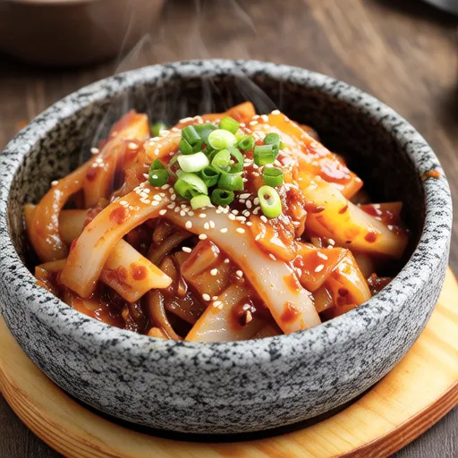 Stir-fried Radish Side Dish with Anchovy Kelp Broth