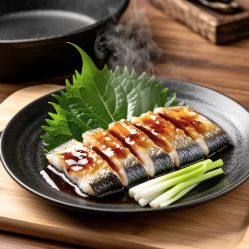 Grilled Spanish Mackerel with Ponzu Sauce