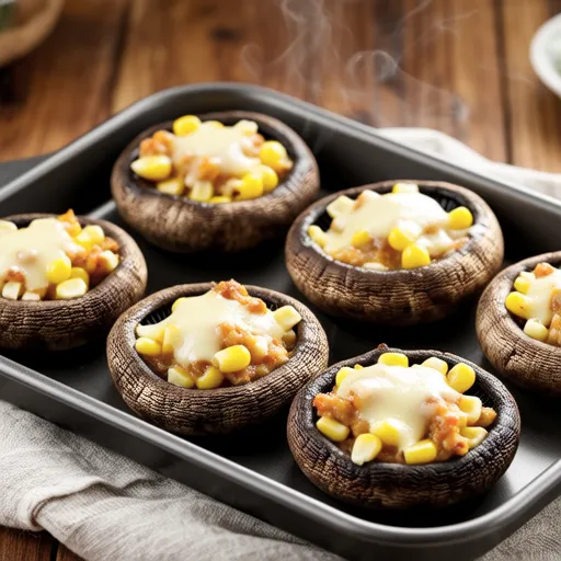 Shiitake Corn Cheese Bake