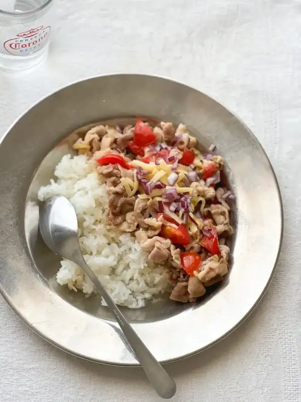 豚こまタコライス