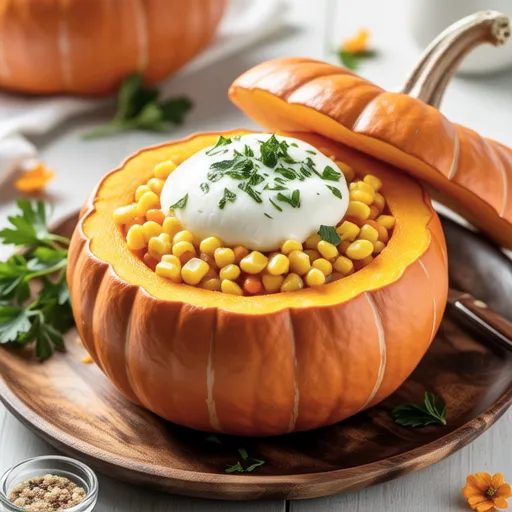 Sweet Pumpkin Corn Cheese