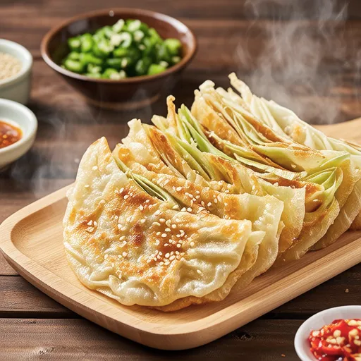 Crispy and Savory Spring Cabbage Pancakes