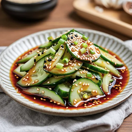 Sweet and Sour Cucumber Salad