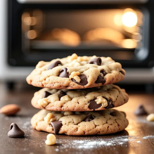Whole Wheat Oatmeal Cookies (No Butter)