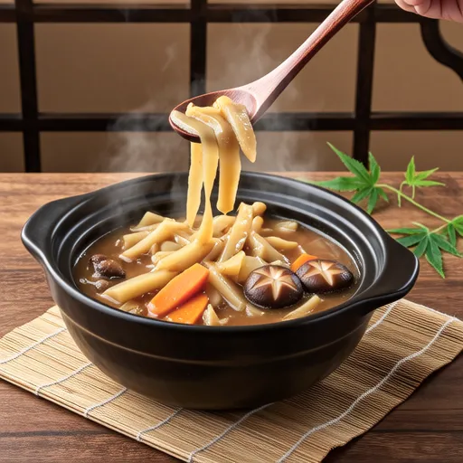 Simmered Fuki and Konjac