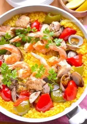 おうちパエリア