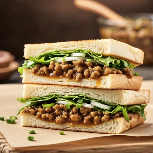 Dry Curry Sandwich