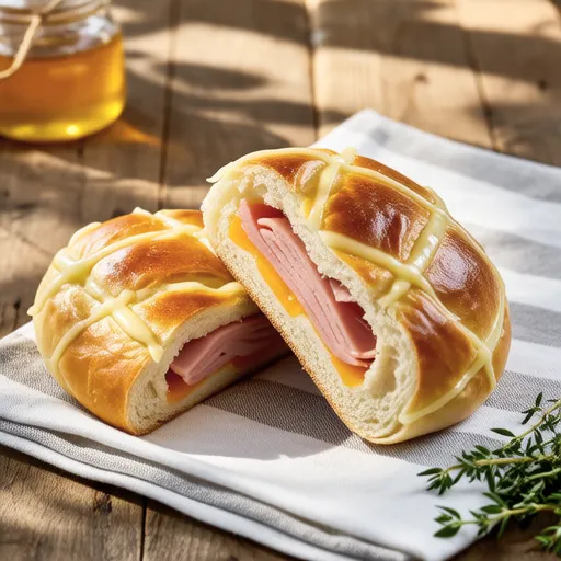 Ham and Cheese Morning Bread