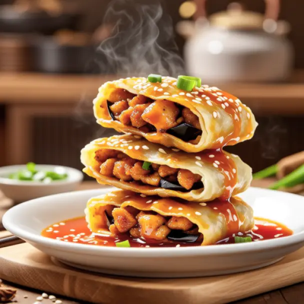 Sweet and Spicy Eggplant Sandwich Patties