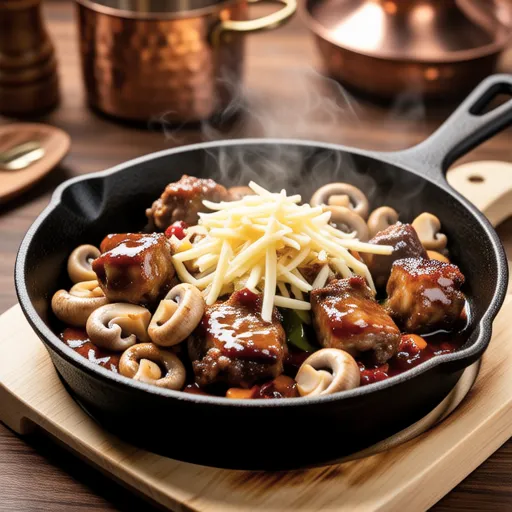 Mushroom Cheese Dakgalbi Style