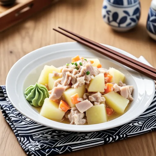 Japanese-Style Potato Salad with Wasabi
