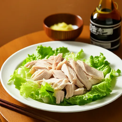 Insalata di pollo al vapore