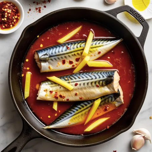 Paprika and Canned Mackerel Ajillo