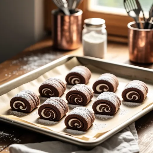 Chocolate Roll Cookies