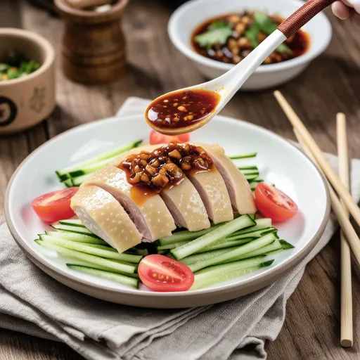 Chicken and Cucumber Salad