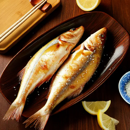 Poisson Grillé au Sel