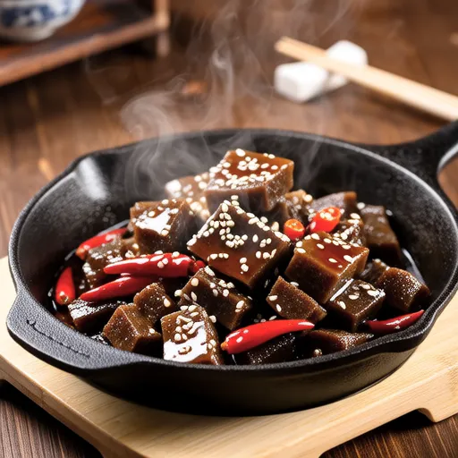 Sweet and Spicy Stir-fried Konjac