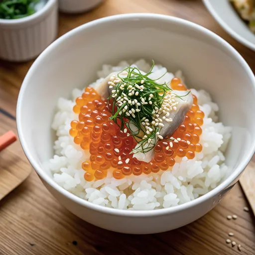 Mentaiko and Shiso Mixed Rice