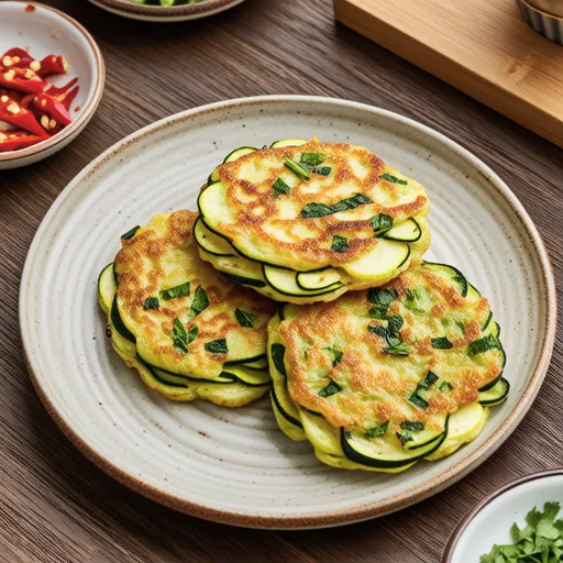 Quick Korean Zucchini Pancakes