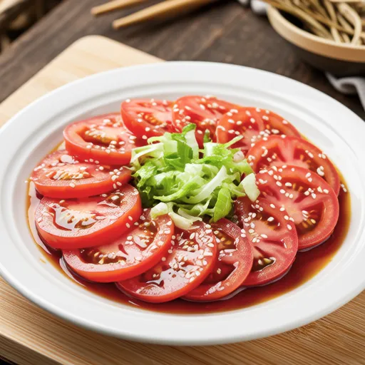 Tomato Soy Sauce Salad