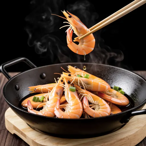 Salt Stir-fried Bamboo Shoots and Shrimp