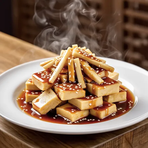 Aburaage and Bamboo Shoots Tuna Salad