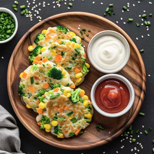 Nutritious Broccoli Vegetable Pancakes