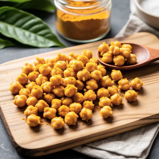 Curry Chickpea Snack