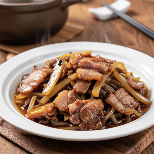 Pork Ginger Kombu Stir-fry
