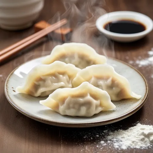 Chicken and Bean Sprout Gyoza