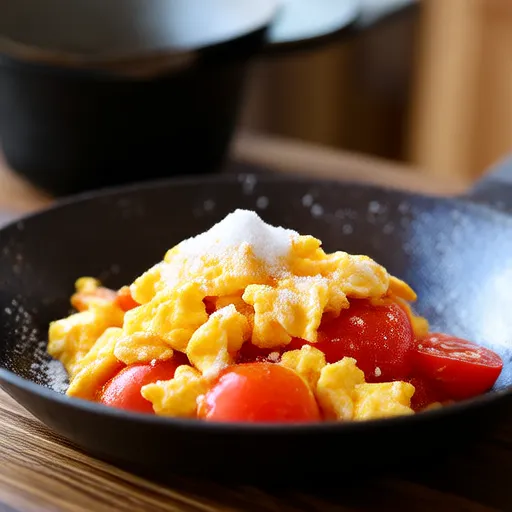 トマトと卵の炒め物